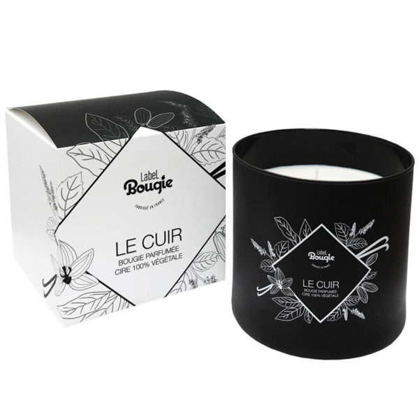 label-candle-le-cuir